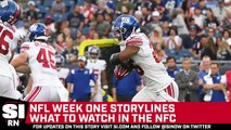 NFL Week 1 Storylines to Watch: NFC (Packers, Giants, Lions)