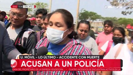 Santa Cruz: Un policía atropella y mata a un transeúnte de la tercera edad