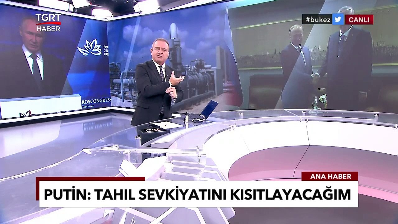 Gazdan Sonra Tahıl Darbesi! Putin: Erdoğan'la Görüşeceğim - TGRT Ana Haber