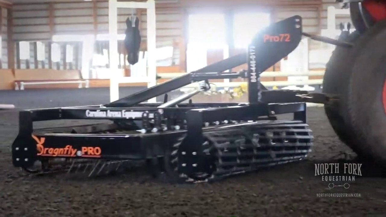 Dragging the Arenas | North Fork Equestrian