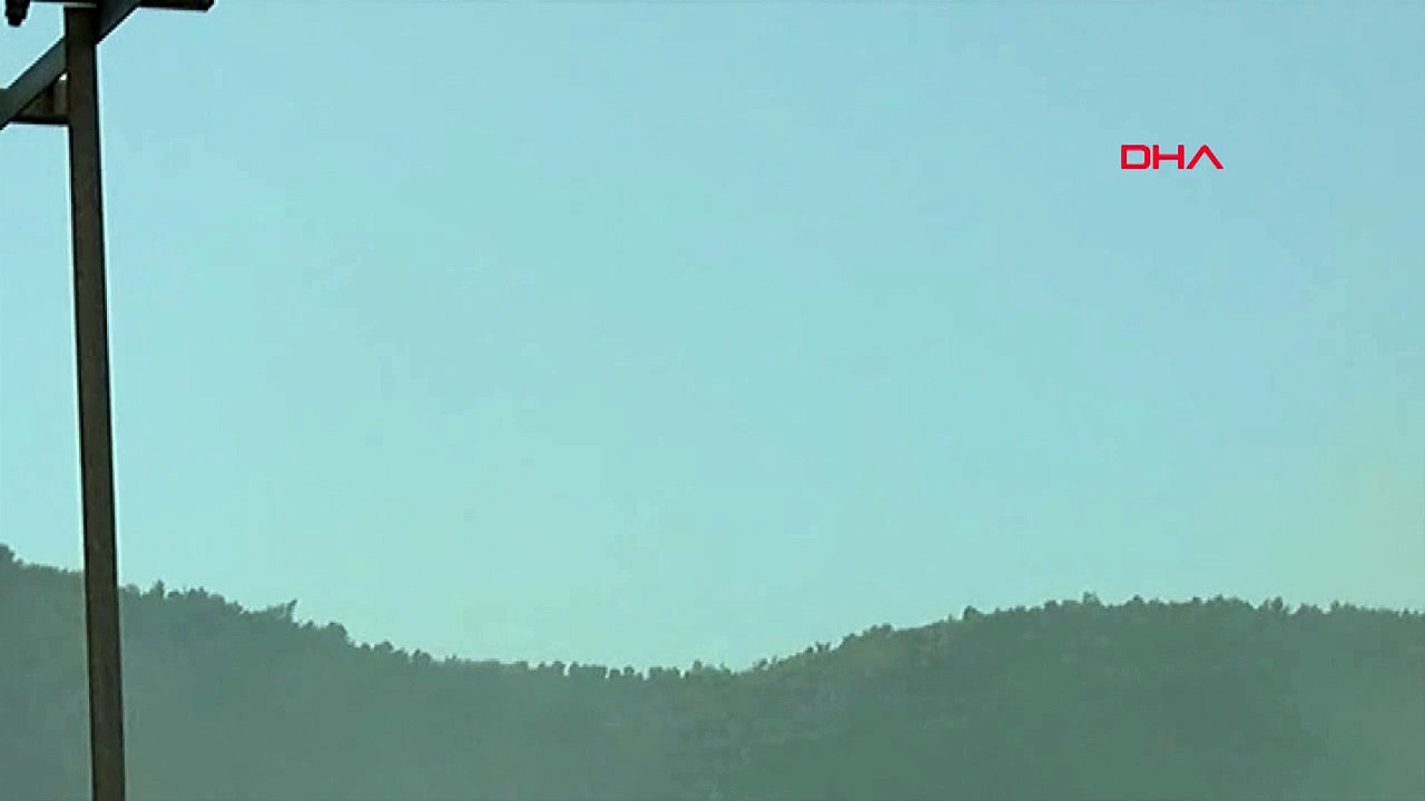 Akkuyu Nükleer Santral inşaatı yakınlarında orman yangını!