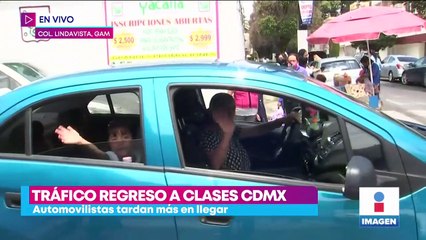 Tráfico en la CDMX supera los niveles pre pandemia tras el regreso a clases