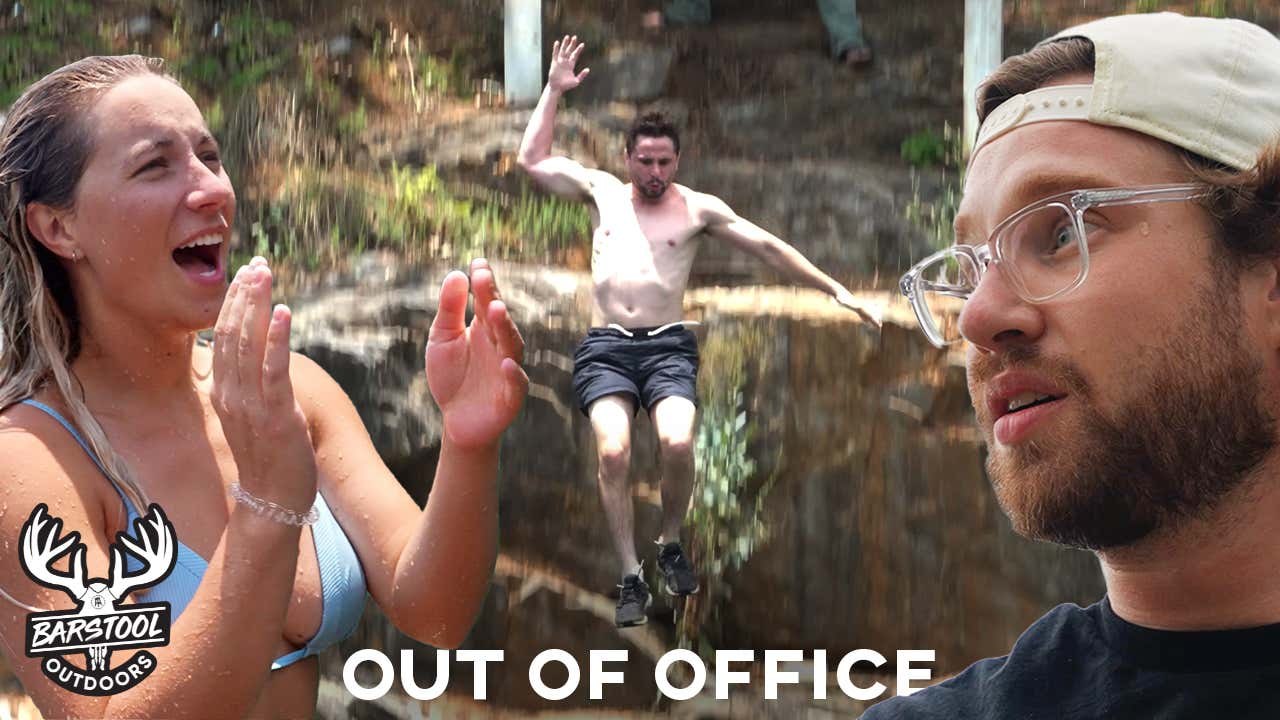 Best Of 2022 - Surprising KB And Nick With Cliff Jumping