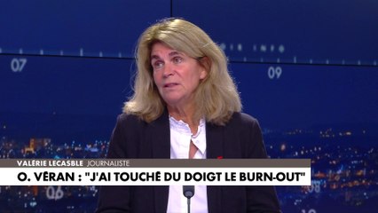 Valérie Lecasble : «Venant d'un médecin, c'est absolument ridicule», à propos du burn-out qu'Olivier Véran affirme avoir «touché du doigt»