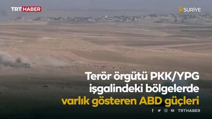 ABD askerlerinden Suriye'de PKK/YPG'li teröristlere silahlı eğitim