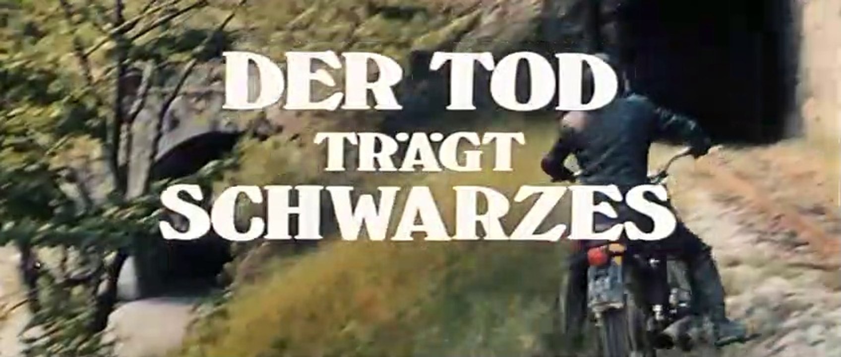 DER TOD TRÄGT SCHWARZES LEDER  La Lame infernale (1974) Bande Annonce Allemande