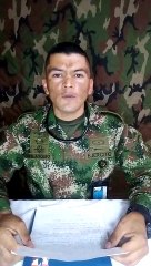 (EN VIDEO) El pedido de un soldado profesional al presidente y al ministro de defensa.