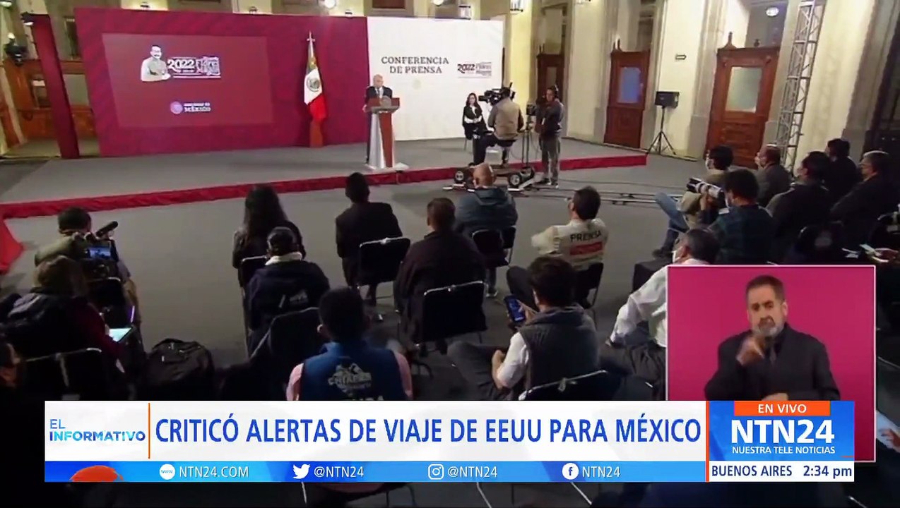 “Metiches”: AMLO responde a alerta de EEUU sobre viajes a territorios mexicanos