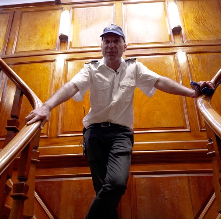 Visite du Belem, le plus vieux trois-mâts français