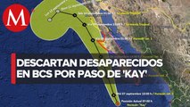 Reporte de daños y precauciones antes huracán Kay en Baja California Sur