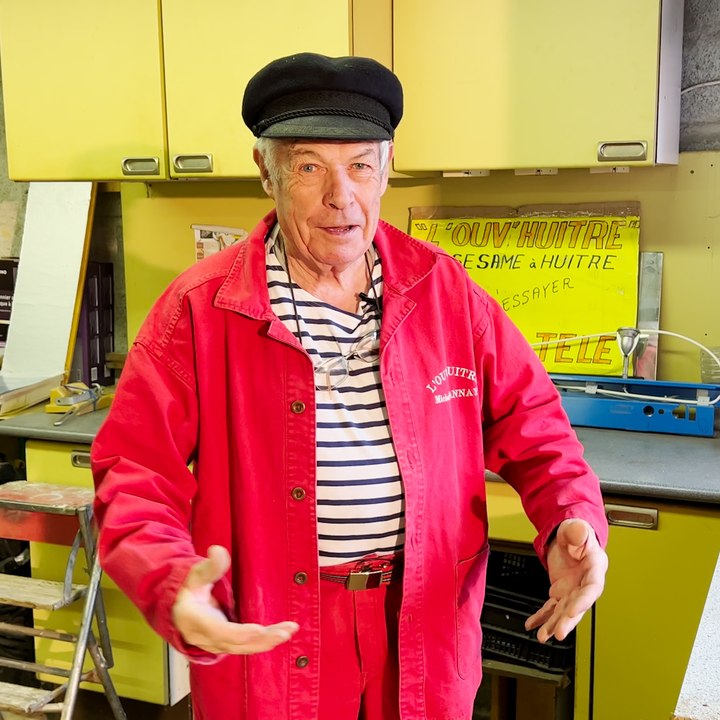 Les inventeurs : Michel Lannay a inventé un formidable appareil à ouvrir les huîtres