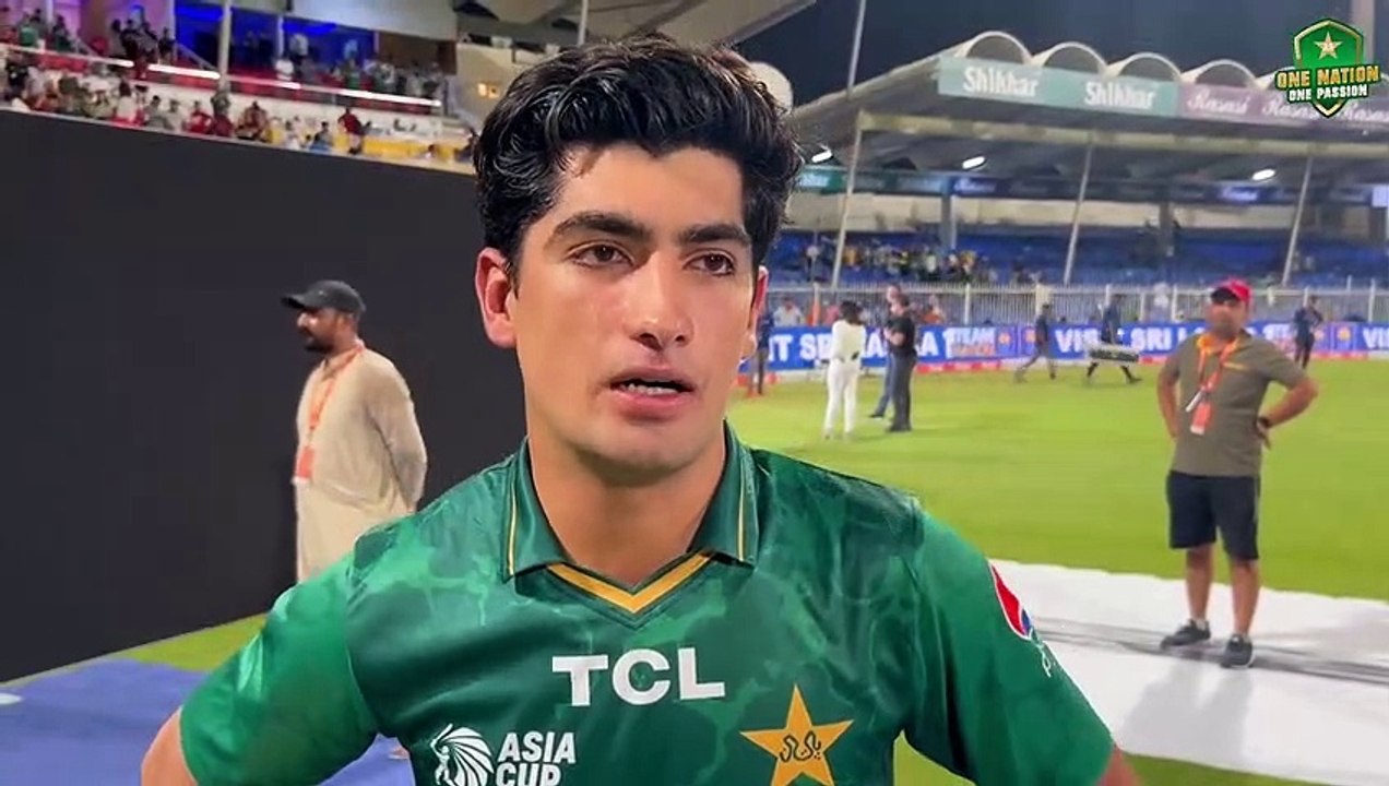 Naseem Shah on his Match-Winning Sixes against Afghanistan  - #AsiaCup2022