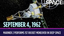 OTD in Space - Sept. 4: Mariner 2 Performs 1st Rocket Maneuver in Deep Space