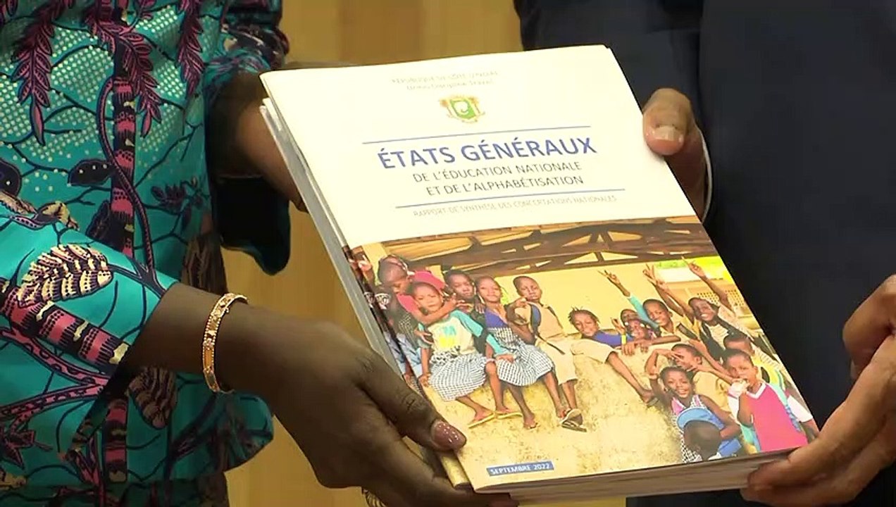 Le Premier ministre reçoit les conclusions du rapport sur les états généraux de l'Education Nationale