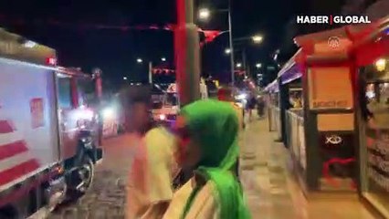 İzmir'de facia: Tarkan konseri için kurulan sahne yıkıldı