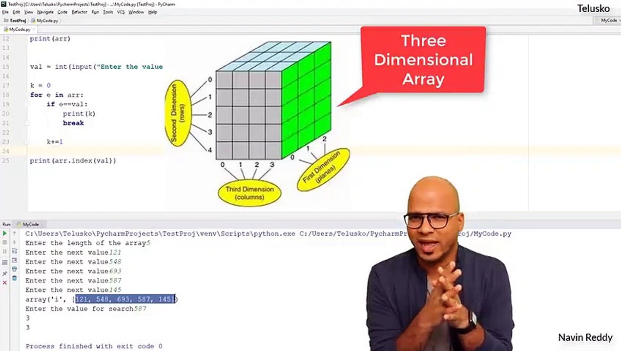 _28 Python Tutorial for Beginners _ Why Numpy_ Installing Numpy in Pycharm(480P)