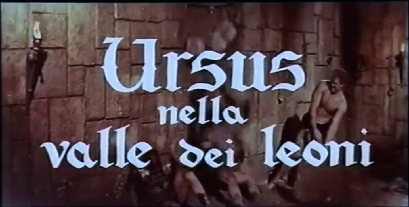 MACISTE DANS LA VALLÉE DES LIONS (1961) Bande Annonce Italienne