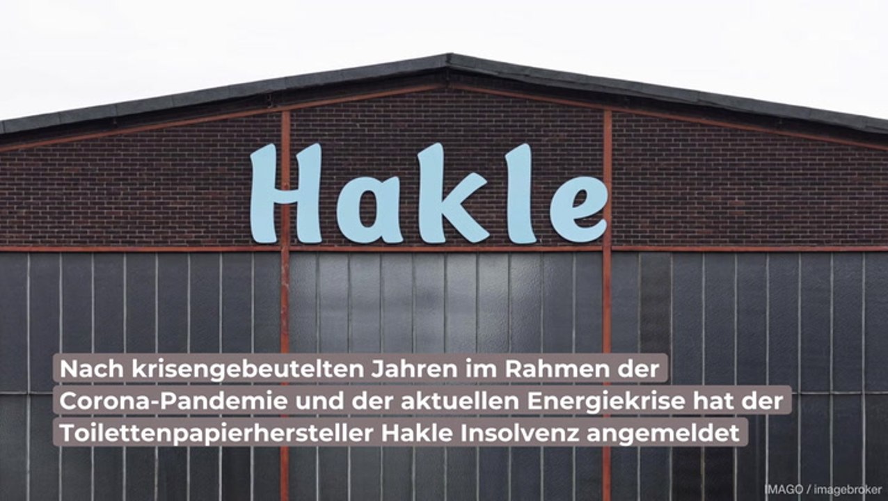 Während Pandemie: Klopapier-Hersteller Hakle meldet Insolvenz an