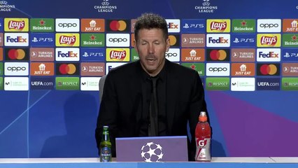 ATLÉTICO 2 - OPORTO 1 | Rueda de prensa de SIMEONE
