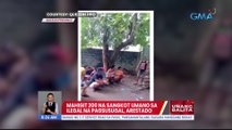 Mahigit 200 na sangkot umano sa ilegal na pagsusugal, arestado | UB