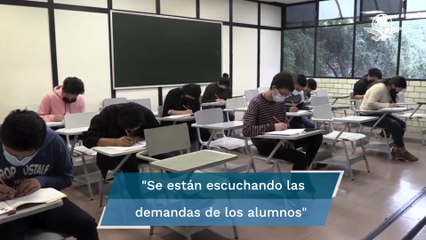 AMLO se reúne en Palacio Nacional con director del IPN en medio de diversos paros estudiantiles