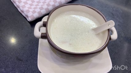 شوربه الفراخ بالمشروم والكريمه