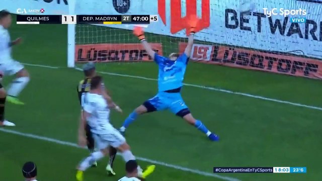 Quilmes 1 (4)-1 (1) Deportivo Madryn - Copa Argentina - Octavos de Final