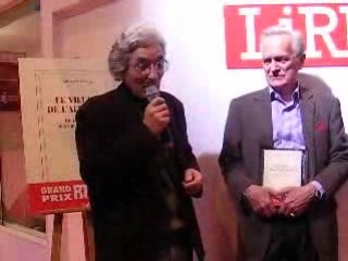 Boualem Sansal reçoit le Grand Prix RTL-Lire