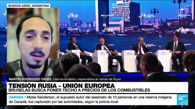 Martín Rodríguez: Europa no está preparada para asumir el costo del bloqueo al gas ruso