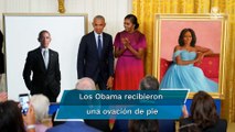 ¡Regresan a la Casa Blanca! Barack y Michelle Obama develan sus retratos oficiales