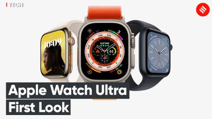 Apple Watch Ultra first look
