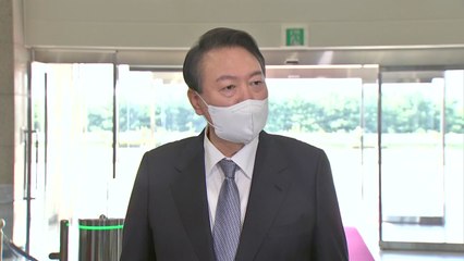 '野 김건희 특검법' 묻자...尹 "별 입장 없다" / YTN