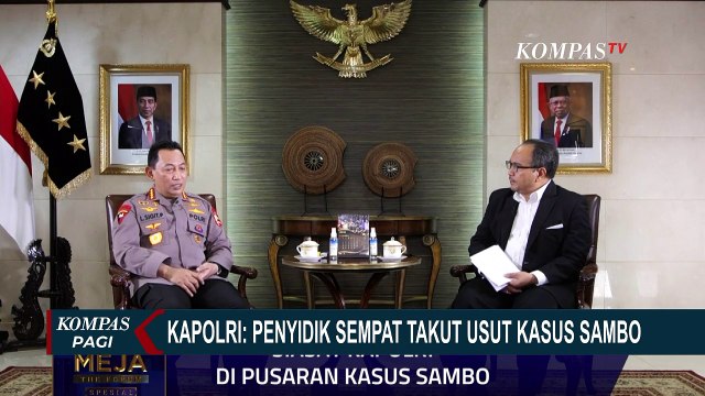 Rintangan Usut Pembunuhan Brigadir J, Listyo Sigit: Penyidik Sempat Takut Usut Kasus Sambo