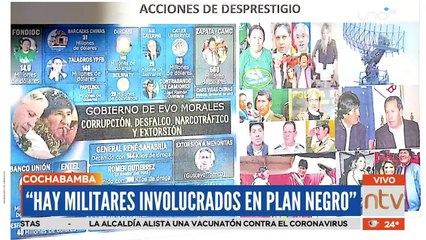 Evo Morales denuncia que quieren desprestigiarlo