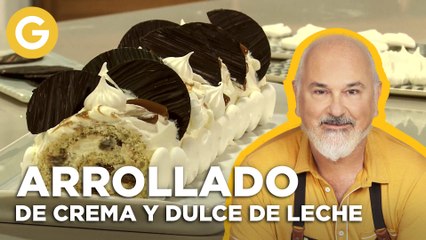 AROLLADO de CREMA y DULCE DE LECHE | Los clásicos de Gross | El Gourmet