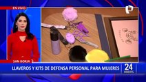 San Borja: conozca los kits de defensa personal contra la delincuencia