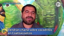 Tendrán charla sobre cocodrilos en Coatzacoalcos