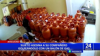 Mata a compañero con balones de gas: dijo a la Policía que ‘Chucky’ lo había poseído
