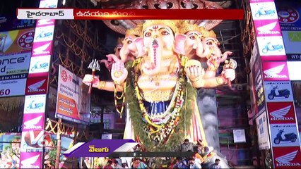 BJP Chief Bandi Sanjay Vs Minister Talasani Srinivas Over Ganesh Immersion Clashes _ V6 News