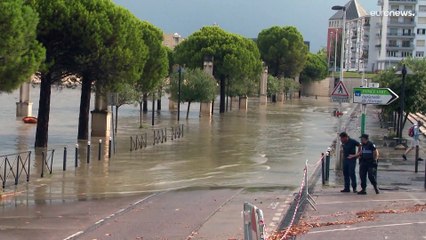 Torrential storms in southern France leave 13 departments on orange alert