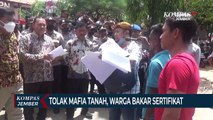 Tolak Mafia Tanah, Warga Bakar Ratusan Sertifikat Tanah di BPN