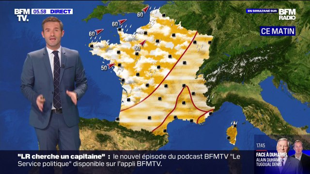 Le sud retrouve le soleil mais le temps reste encore instable sur le nord-ouest ce jeudi