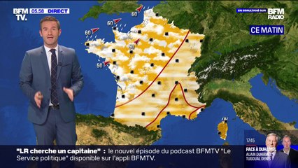 Le sud retrouve le soleil mais le temps reste encore instable sur le nord-ouest ce jeudi