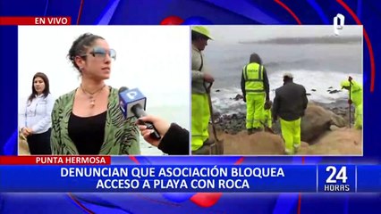 Punta Hermosa: vecinos denuncian bloque de acceso a playa