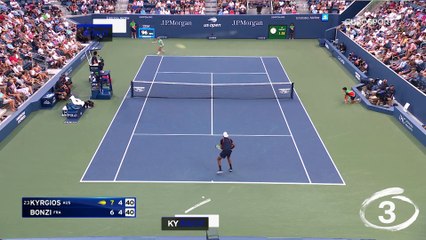Quand Kyrgios est aussi capable du meilleur : le Top 5 points de Kyrgios à Flushing