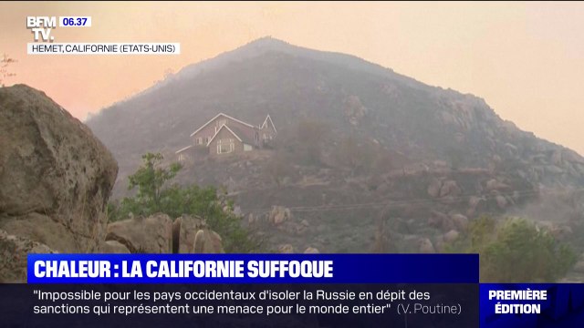 Incendies gigantesques, des températures de 45°C... La Californie suffoque
