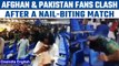 Asia Cup 2022: Afghanistan fans allegedly beat Pakistan fans with chairs, Watch |Oneindia News *News