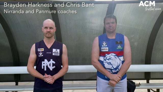 Brayden Harkness and Chris Bant