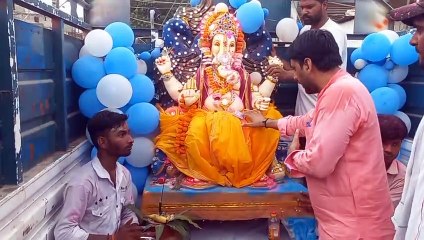 Ramesh matiala attend ganesh chaturthi event in jain colony