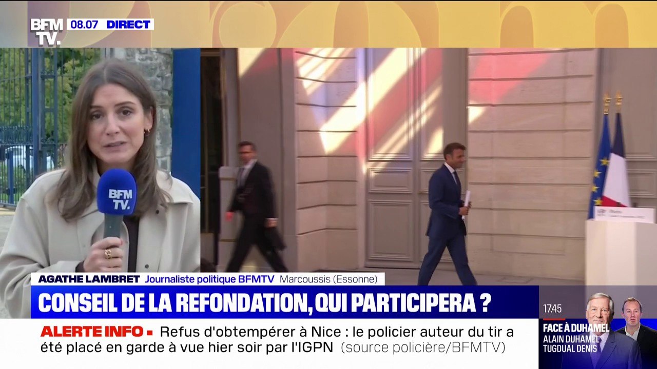 Qui va participer au Conseil national de la refondation qui débute aujourd'hui?